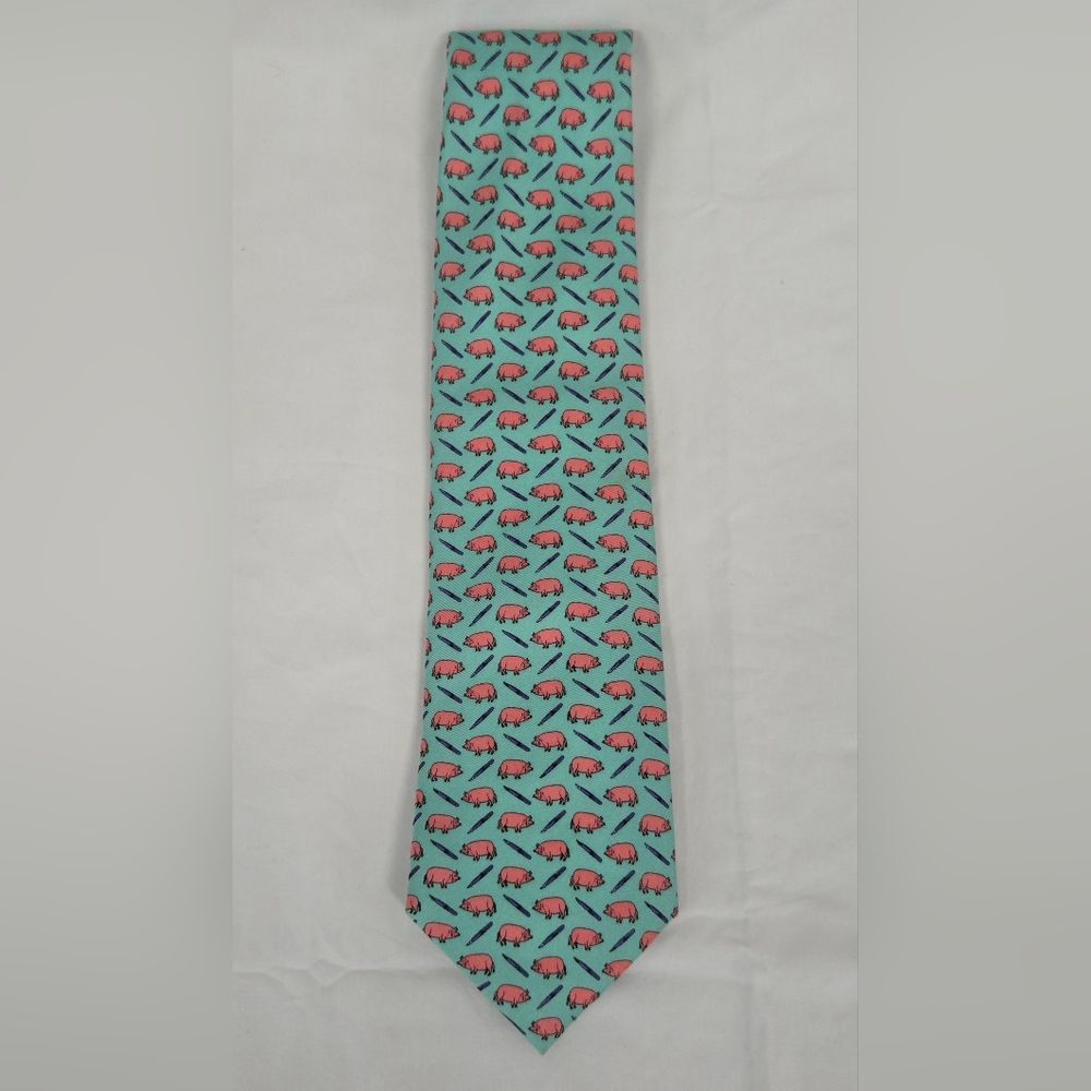 Peter Blair Silk Pig Pen Tie